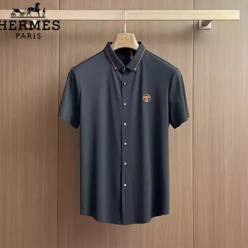 Hermes Shirts Short Sleeved For Men #1321398 $52.00 USD, Wholesale Replica Hermes Shirts