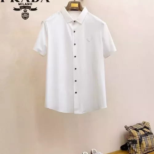 Prada Shirts Short Sleeved For Men #1321400 $52.00 USD, Wholesale Replica Prada Shirts
