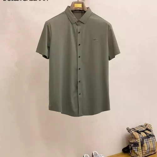 Dolce &amp; Gabbana D&amp;G Shirts Short Sleeved For Men #1321408 $52.00 USD, Wholesale Replica Dolce &amp; Gabbana D&amp;G Shirts