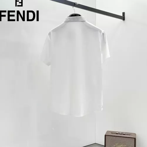 Replica Fendi Shirts Short Sleeved For Men #1321418 $52.00 USD for Wholesale