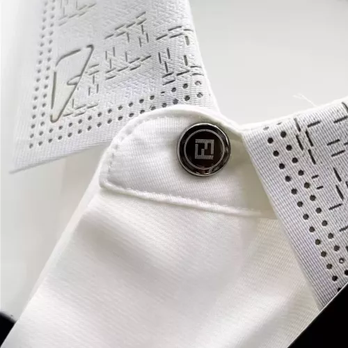 Replica Fendi Shirts Short Sleeved For Men #1321418 $52.00 USD for Wholesale