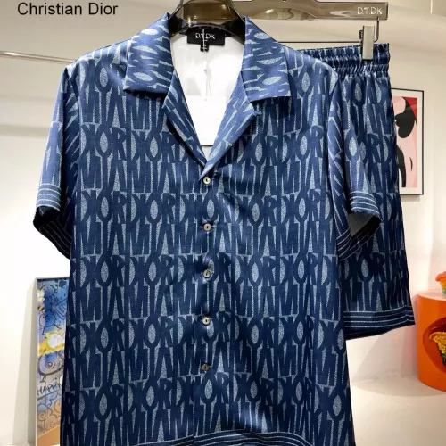Christian Dior Tracksuits Short Sleeved For Men #1321428 $76.00 USD, Wholesale Replica Christian Dior Tracksuits