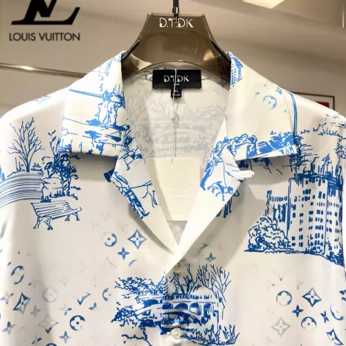 Replica Louis Vuitton LV Tracksuits Short Sleeved For Men #1321429 $76.00 USD for Wholesale