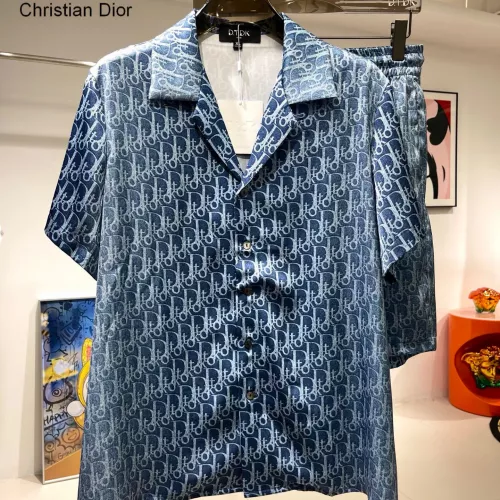 Christian Dior Tracksuits Short Sleeved For Men #1321434 $76.00 USD, Wholesale Replica Christian Dior Tracksuits