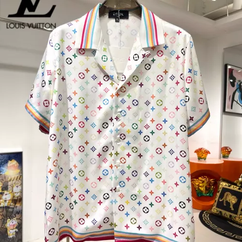 Replica Louis Vuitton LV Tracksuits Short Sleeved For Men #1321437 $76.00 USD for Wholesale