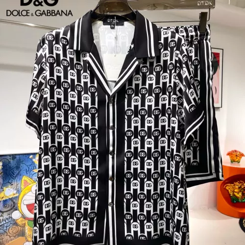 Dolce &amp; Gabbana D&amp;G Tracksuits Short Sleeved For Men #1321438 $76.00 USD, Wholesale Replica Dolce &amp; Gabbana D&amp;G Tracksuits