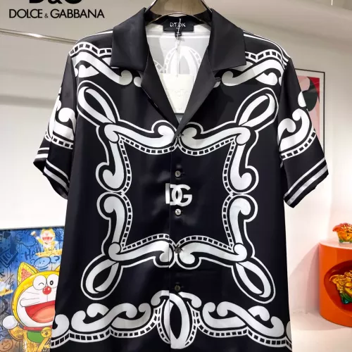 Replica Dolce & Gabbana D&G Tracksuits Short Sleeved For Men #1321440 $76.00 USD for Wholesale