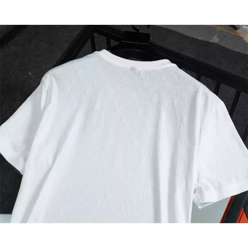 Replica Fendi T-Shirts Short Sleeved For Men #1321448 $34.00 USD for Wholesale