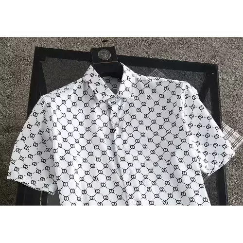 Replica Christian Dior Shirts Short Sleeved For Men #1321454 $36.00 USD for Wholesale