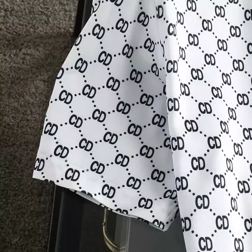 Replica Christian Dior Shirts Short Sleeved For Men #1321454 $36.00 USD for Wholesale