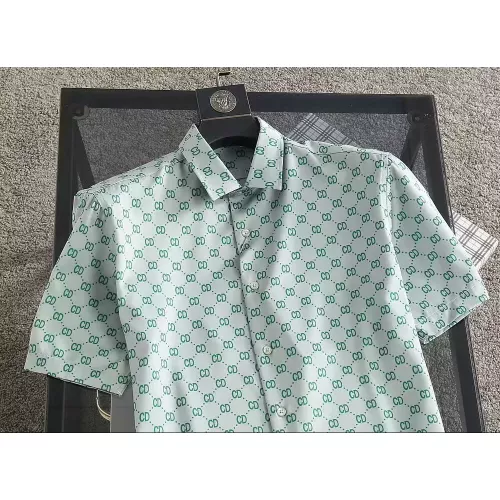 Replica Christian Dior Shirts Short Sleeved For Men #1321455 $36.00 USD for Wholesale
