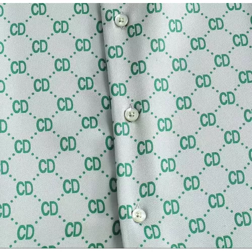Replica Christian Dior Shirts Short Sleeved For Men #1321455 $36.00 USD for Wholesale