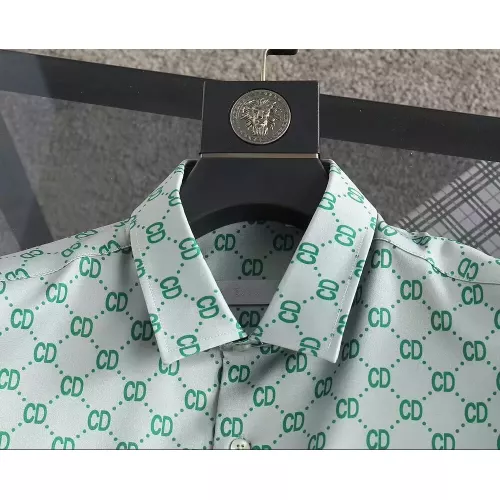 Replica Christian Dior Shirts Short Sleeved For Men #1321455 $36.00 USD for Wholesale