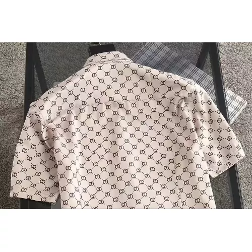 Replica Christian Dior Shirts Short Sleeved For Men #1321456 $36.00 USD for Wholesale