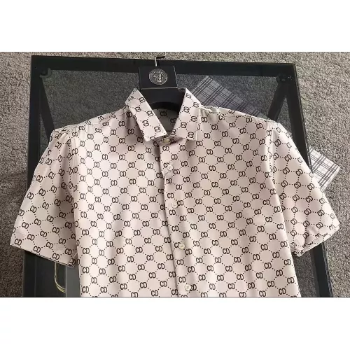 Replica Christian Dior Shirts Short Sleeved For Men #1321456 $36.00 USD for Wholesale