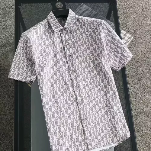 Christian Dior Shirts Short Sleeved For Men #1321458 $36.00 USD, Wholesale Replica Christian Dior Shirts