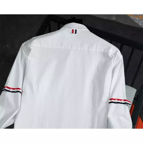 Replica Thom Browne TB Shirts Long Sleeved For Men #1321461 $40.00 USD for Wholesale