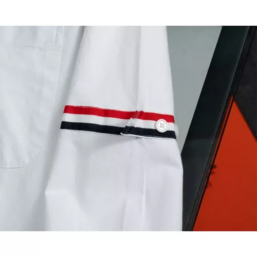 Replica Thom Browne TB Shirts Long Sleeved For Men #1321461 $40.00 USD for Wholesale