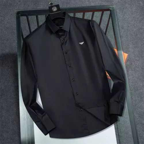 Armani Shirts Long Sleeved For Men #1321467 $40.00 USD, Wholesale Replica Armani Shirts