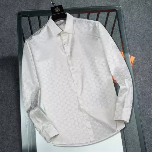 Gucci Shirts Long Sleeved For Men #1321469 $48.00 USD, Wholesale Replica Gucci Shirts