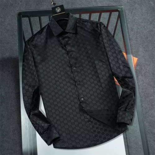 Gucci Shirts Long Sleeved For Men #1321471 $48.00 USD, Wholesale Replica Gucci Shirts