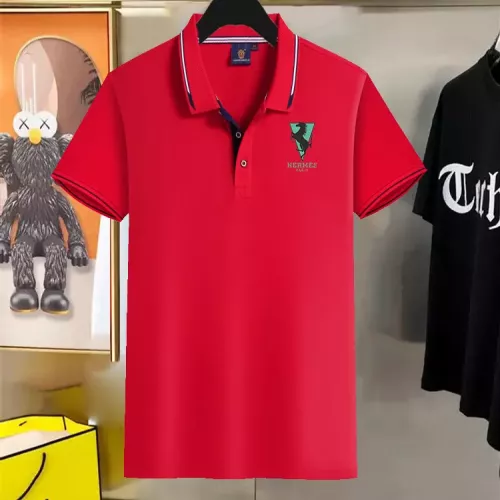 Hermes T-Shirts Short Sleeved For Men #1321483 $45.00 USD, Wholesale Replica Hermes T-Shirts