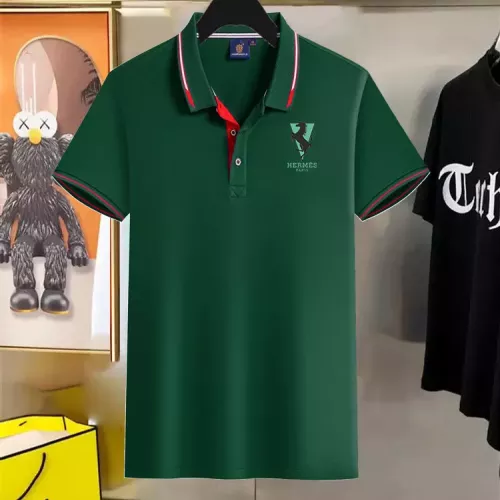 Hermes T-Shirts Short Sleeved For Men #1321485 $45.00 USD, Wholesale Replica Hermes T-Shirts