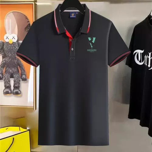 Hermes T-Shirts Short Sleeved For Men #1321493 $45.00 USD, Wholesale Replica Hermes T-Shirts