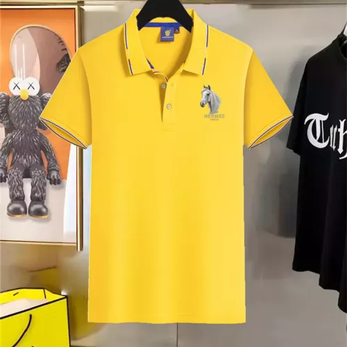 Hermes T-Shirts Short Sleeved For Men #1321502 $45.00 USD, Wholesale Replica Hermes T-Shirts