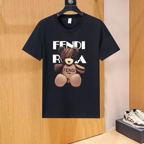 Fendi T-Shirts Short Sleeved For Unisex #1321557 $34.00 USD, Wholesale Replica Fendi T-Shirts