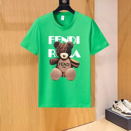 Fendi T-Shirts Short Sleeved For Unisex #1321559 $34.00 USD, Wholesale Replica Fendi T-Shirts