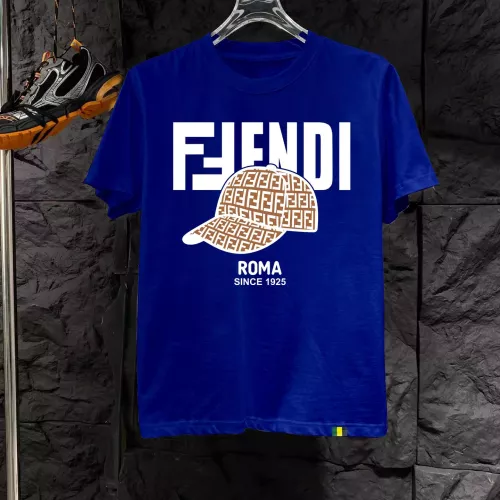 Fendi T-Shirts Short Sleeved For Men #1321623 $40.00 USD, Wholesale Replica Fendi T-Shirts