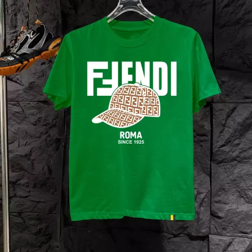 Fendi T-Shirts Short Sleeved For Men #1321624 $40.00 USD, Wholesale Replica Fendi T-Shirts