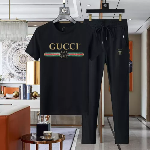 Gucci Tracksuits Short Sleeved For Men #1321631 $64.00 USD, Wholesale Replica Gucci Tracksuits