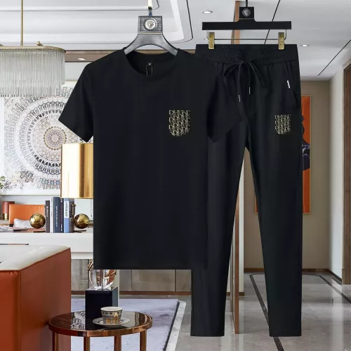 Christian Dior Tracksuits Short Sleeved For Men #1321645 $64.00 USD, Wholesale Replica Christian Dior Tracksuits