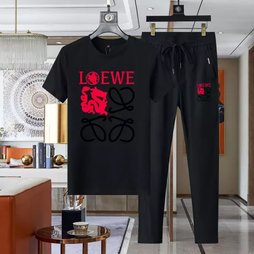 LOEWE Tracksuits Short Sleeved For Men #1321646 $64.00 USD, Wholesale Replica LOEWE Tracksuits