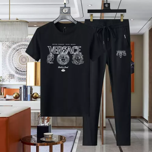 Versace Tracksuits Short Sleeved For Men #1321648 $64.00 USD, Wholesale Replica Versace Tracksuits