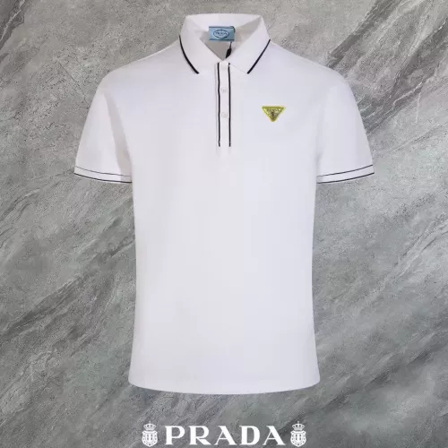 Prada T-Shirts Short Sleeved For Men #1321659 $45.00 USD, Wholesale Replica Prada T-Shirts