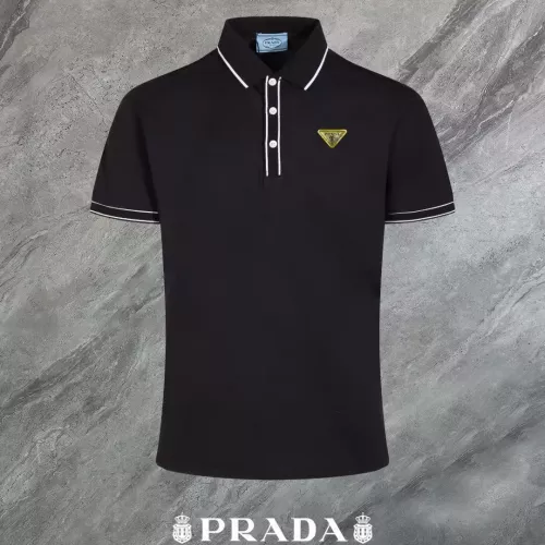 Prada T-Shirts Short Sleeved For Men #1321661 $45.00 USD, Wholesale Replica Prada T-Shirts