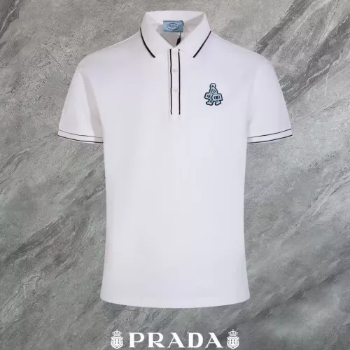 Prada T-Shirts Short Sleeved For Men #1321662 $45.00 USD, Wholesale Replica Prada T-Shirts
