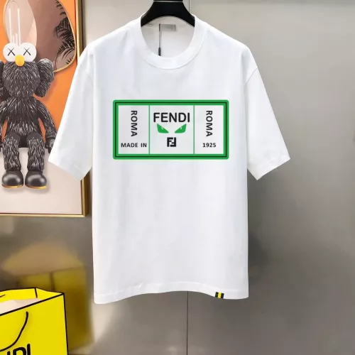 Fendi T-Shirts Short Sleeved For Men #1321786 $40.00 USD, Wholesale Replica Fendi T-Shirts