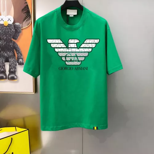 Armani T-Shirts Short Sleeved For Men #1321798 $40.00 USD, Wholesale Replica Armani T-Shirts