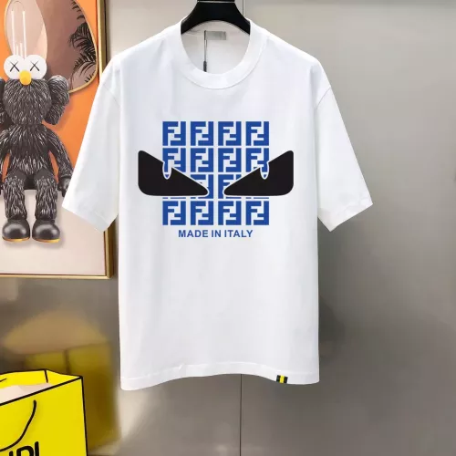Fendi T-Shirts Short Sleeved For Men #1321858 $40.00 USD, Wholesale Replica Fendi T-Shirts