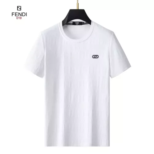 Fendi T-Shirts Short Sleeved For Men #1321866 $29.00 USD, Wholesale Replica Fendi T-Shirts