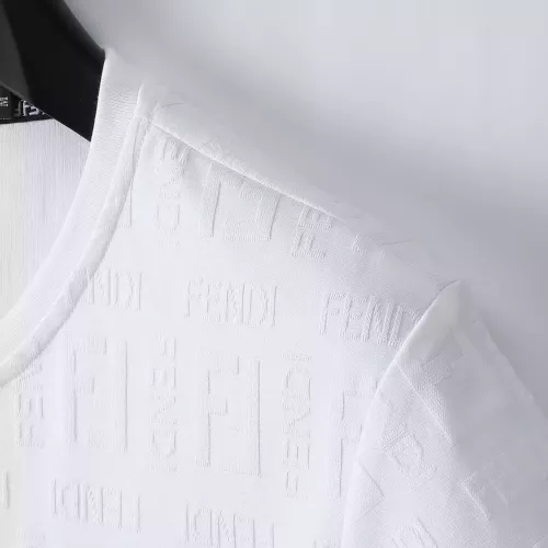 Replica Fendi T-Shirts Short Sleeved For Men #1321866 $29.00 USD for Wholesale