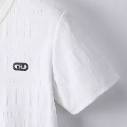 Replica Fendi T-Shirts Short Sleeved For Men #1321866 $29.00 USD for Wholesale