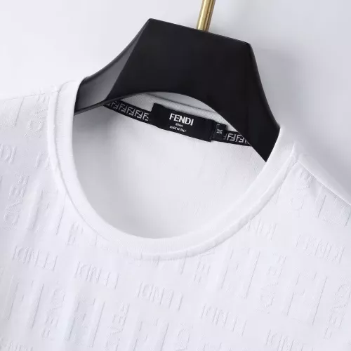 Replica Fendi T-Shirts Short Sleeved For Men #1321866 $29.00 USD for Wholesale
