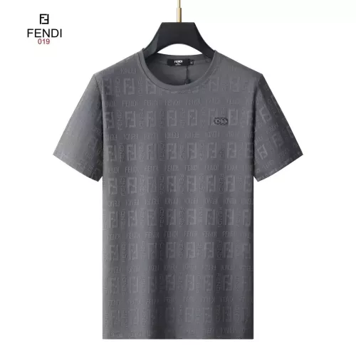 Fendi T-Shirts Short Sleeved For Men #1321868 $29.00 USD, Wholesale Replica Fendi T-Shirts