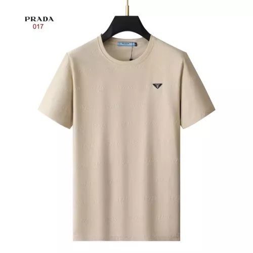 Prada T-Shirts Short Sleeved For Men #1321879 $29.00 USD, Wholesale Replica Prada T-Shirts