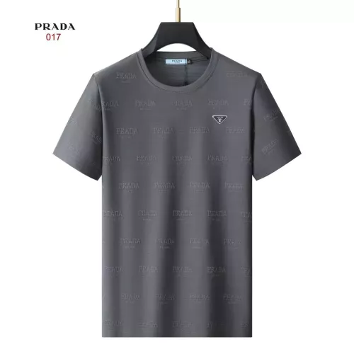 Prada T-Shirts Short Sleeved For Men #1321880 $29.00 USD, Wholesale Replica Prada T-Shirts